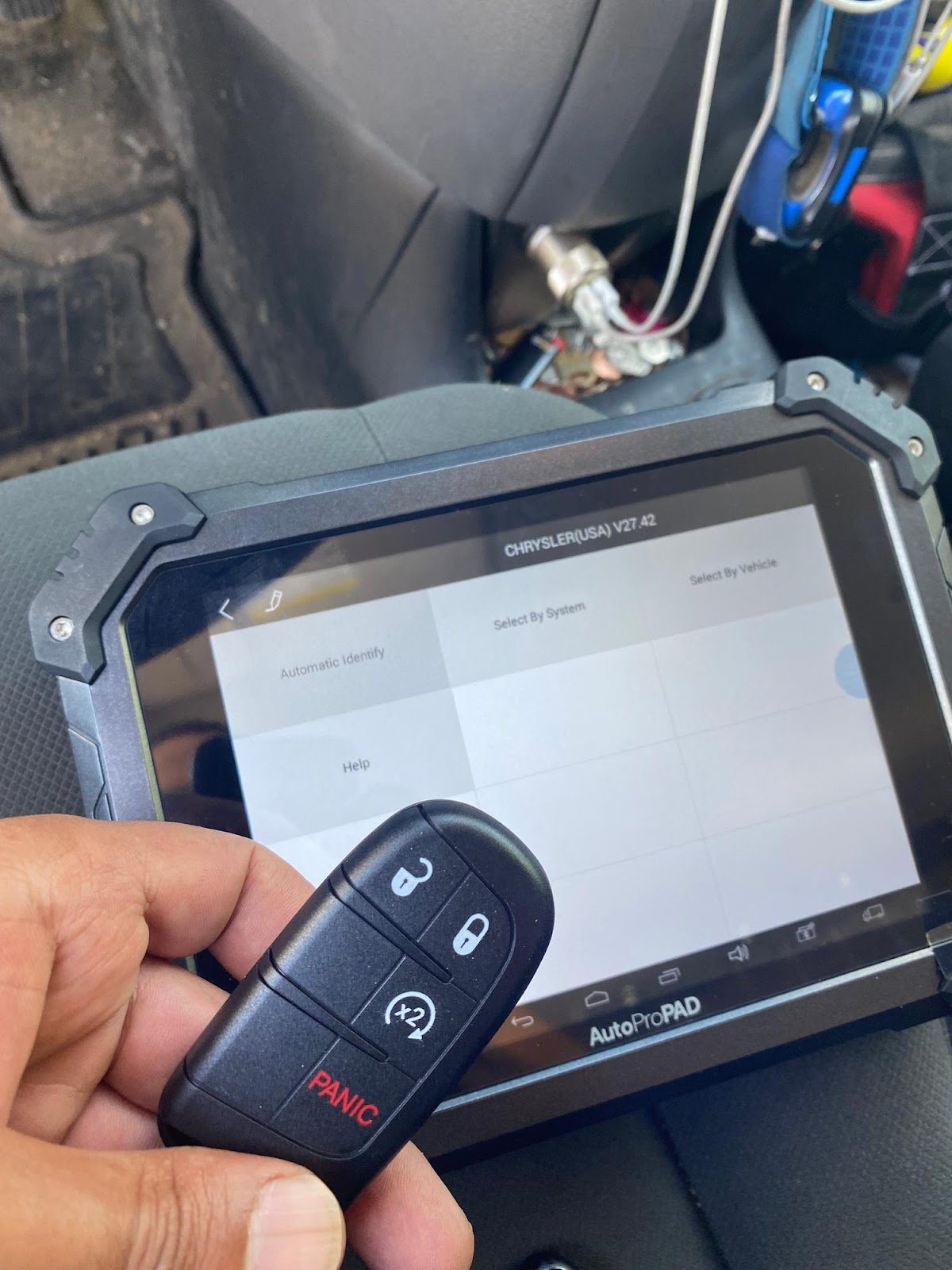 970 Locksmith Fort Collins branded service van — Master Locksmith Omer's mobile workshop